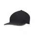 Chef Works BCCG-BLK-0 Unisex Black Chef Coat, 100% Polyester, Baseball Cap Style 1 image