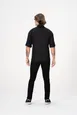 Chef Works BCMC010-BLK-M Chef Coat, Medium Black Poly/Cotton, Long Sleeve, Concealed Snap Front 2 image