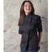 Chef Works BCWSZ006-BLK-4XL Women's Chef Coat, Pink 4XL Short Sleeve, 65/35 Poly/Cotton Twill 1 image