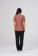 Chef Works BCWSZ006-BRI-2XL Women's Springfield Chef Coat, Brick, 2XL, 65% Polyester 35% Cotton 2 image