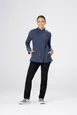 Chef Works CBN01W-AFB-S Men's Mojave Chef Coat, Air Force Blue, Small, 62% Polyester/38% Cotton 1 image