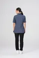 Chef Works CBN02W-AFB-XS Short Sleeve Women’s Chef Coat, Air Force Blue, XSmall, Poly/Cotton 2 image
