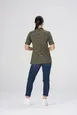 Chef Works CBN02W-OLI-M Women's Mojave Short Sleeve Chef Coat, Olive, Medium, Poly/Cotton 2 image