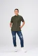 Chef Works CBN02W-OLI-XS Women's Mojave Short Sleeve Chef Coat, Olive, XS, Poly/Cotton 1 image