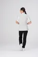 Chef Works CBN02W-WHT-3XL Women's Mojave Short Sleeve Chef Coat, White, 3XL, Poly/Cotton 2 image