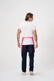 Chef Works F28-HOT-0 Half Bistro Waist Apron, 19"L x 27.5"W, Poly/Cotton, Hot Pink, 1 Pocket - 1/Box 2 image