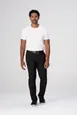 Chef Works PEC04-BLK-42 Black Chef Pants, Size 42", 100% Recycled Polyester Stretch Fabric 1 image