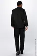 Chef Works REPBN01-BLK-2XL Chef Pants, 2XLarge, Black, 65/35 Poly/Cotton 2 image