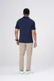 Chef Works SBU01-NAV-L Work Shirt, Navy Large, 65% Polyester/2% Elastane, Short Sleeve 2 image