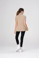 Chef Works SBU01W-KHA-M Snap Work Shirt, Khaki Medium, 65% Polyester/2% Elastane, Short Sleeve 2 image