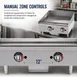 Star 624MF 24" Star-Max® Countertop Manual Gas Griddle, 1" Steel Plate - 56.600 BTU 12 image
