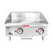 Star 624MF 24" Star-Max® Countertop Manual Gas Griddle, 1" Steel Plate - 56.600 BTU 4 image