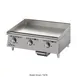 Star 748TCHSA 48" Countertop Electric Griddle with Chrome Plate & Thermostatic Controls, 48" x 24" 2 image