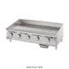 Star 772TCHSA 72" Countertop Electric Griddle with Chrome Plate & Thermostatic Controls, 72" x 24" 1 image