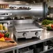 Star 824MA Countertop Manual Gas Griddle with 1" Steel Plate - 24" x 24" Deep - 60.000 BTU 2 image