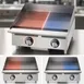 Star 824MA Countertop Manual Gas Griddle with 1" Steel Plate - 24" x 24" Deep - 60.000 BTU 4 image
