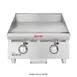 Star 824TCHSA 24" Countertop Gas Griddle with Snap-Action Thermostat, 1" Chrome Plate - 60.000 BTU 5 image