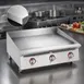Star 836TCHSA 36" Countertop Gas Griddle with Snap-Action Thermostat, 1" Chrome Plate - 90.000 BTU 8 image