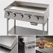 Star 860MA 60" Ultra-Max® Countertop Manual Gas Griddle, 1" Steel Plate - 150.000 BTU 6 image