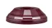 Cambro MDSLSD9487 Dome Cover, Fits 9" Plate, 10-1/4" Ø x 3-1/4" H, Cranberry PP, NSF 1 image