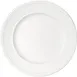 Libbey 628181612000000 Bauscher Round China Plate, 6‑3/8" Diameter Porcelain Steep Rim - Case 1 image