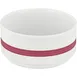 Libbey 680651011425467 Invita Dialog Bowl, 9.5 Oz (3‑7/8" Dia.), Round Embossed Porcelain - 1/Case 1 image