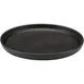 Libbey 701122291000309 Elements Round Plate, 8.625" Diameter, Black Stoneware, Dinnerware, - 1/Case 1 image