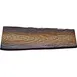 Libbey 701213691000565 Terra Rectangular China Platter, 14" x 6" Stoneware - 1/Case 1 image