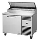 True TPP-AT-44-HC~SPEC3~HGTP Pizza Prep Table Refrigerated Counter 1 image