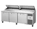 True TPP-AT2-93-HC~SPEC3~HGTP Pizza Prep Table Refrigerated Counter 1 image