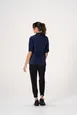 Chef Works BCWLZ005-NAV-XL Hartford Chef Coat, Womens, XL, Long Sleeve, Navy, Poly/Cotton 2 image