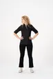 Chef Works BCWMC007-BLK-2XL Womens Lansing Chef Coat, 2XL, Black, Long Sleeve, Poly/Cotton 1 image