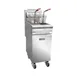 Black Diamond BDGF-90/NG Floor Model Natural Gas Fryer w/ 2 Fryer Baskets, 40 lb. Cap. / 90,000 BTU 1 image