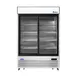 Atosa USA MCF8709GR 54" 2-Section Merchandiser Refrigerator w/ 2 Sliding Glass Door, 44.9 cu. ft. 1 image