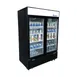 Atosa USA MCF8721ES 54" 2 Section Glass Door Freezer Merchandiser in Black, 43.8 cu. ft. 3 image