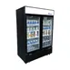 Atosa USA MCF8732GR 39" 2 Section Glass Door Freezer Merchandiser in Black, 28.5 cu. ft. 2 image