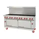 American Range AR-24G-8B-CC 72" Gas Restaurant Range w/ (8) Open Burners, (1) 24" Griddle, (2) Convection Ovens, 420.000 BTU  1 image
