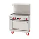 American Range AR-36G 36" Gas Restaurant Range w/ (1) 36" Full Griddle, (1) Standard Oven, 95.000 BTU 1 image