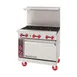 American Range AR-6-C 36" Gas Restaurant Range w/ (6) Open Burners, (1) Convection Oven, 222.000 BTU 1 image