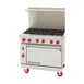 American Range AR-6-SB 36" Gas Restaurant Range w/ (6) Open Burners, (1) Cabinet Base, 192.000 BTU 1 image