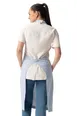 Chef Works ABN13-BZE-0 Bib Apron – Blue, 20.5"W x 34"D, 6.7oz, 55% Hemp 45% Tencel, Neck Strap, 2 Pockets 2 image