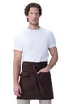 Chef Works AHN11-MQT-0 Waist Apron – Tactical Half Bistro, Unisex, 17-19 30-35 Brown 100% Cotton 1 image