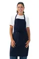 Chef Works F8NP-NAV-0 Bib Apron – 34" L x 24" W, Navy Poly/Cotton, Adjustable Neck Strap 1 image