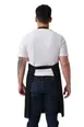 Chef Works XLF8-BLK-XL Bib Apron 2 image