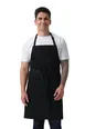 Chef Works XLF8-BLK-XL Bib Apron 1 image