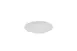 Mikasa 5349977 - F2D Stripe Coupe Plate, 10.70"W x 10.70"D x 0.59"H, White Brass Porcelain, China Bowl 1 image