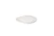 ONIS 5350117 Icon Pearl China Plate, 11.42"W x 9.84"D x 0.79"H, Porcelain, Elegant White Finish 1 image
