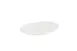 Mikasa 5350202 - MH Bloom White Vegan Bone China Platter, 14.40"W x 9.80"D x 0.98"H, White Finish 1 image