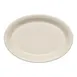 Steelite HL458350 Oval Fiesta China Platter, 13.625" x 9.5" x 1.75", Oven Safe 425°F - 1 Dozen 1 image