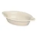 Steelite HL587350 Oval Baking Dish, 13 oz (9.125" x 5.625" x 2"), Fiesta Linen China, Oven Safe to 425°F - 4/Case 1 image